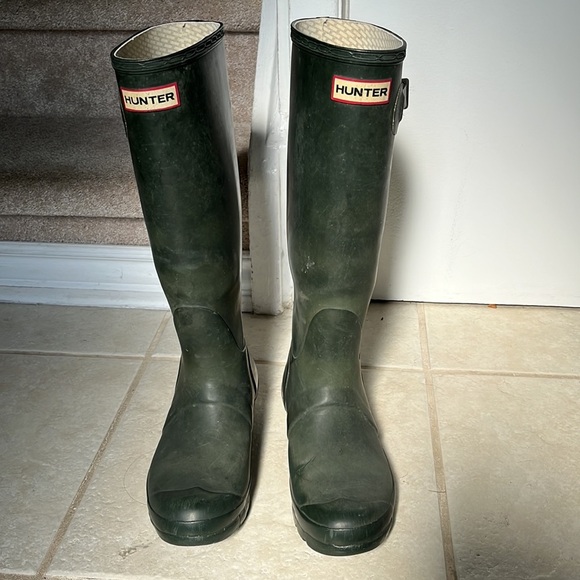 Hunter Shoes - Hunter Original Green Rainboot